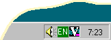 [WinVNC tray icon]