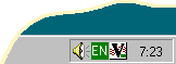 [WinVNC tray icon]
